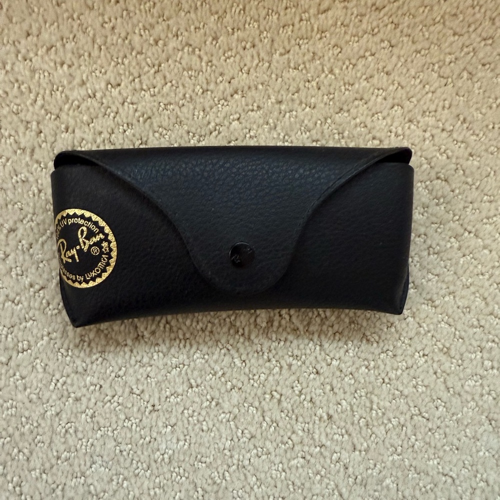 Ray-Ban soft Black Sunglasses Case